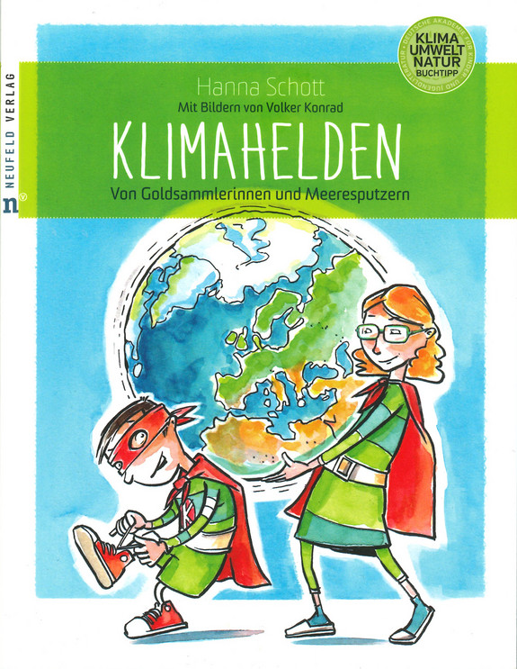 Buchcover: Klimahelden