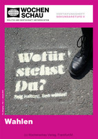 Buchcover: Themenheft Wahlen 