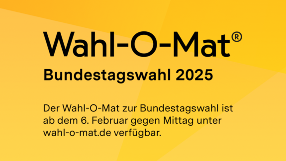 Infotafel Veröffentlichung Wahl-O-Mat