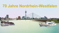  - Link auf Detailseite zu: 70 Jahre Land NRW - 70 Jahre Demokratie in NRW