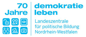 Logo zu 70 Jahre Demokratie leben.