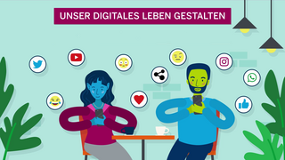 Screenshot Header des Themenspecials Unser digitales Leben gestalten