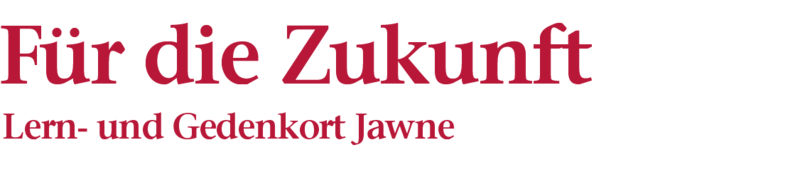 Bildliche Darstellung der Überschrift: Für die Zukunft, Lern- und Gedenkort Jawne