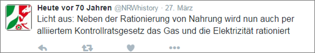 Screnshot Twittermeldung